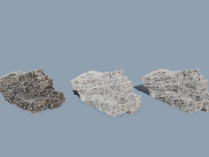 Cliff rocks 3D Model