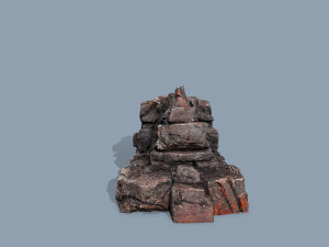 Lava rocks Modelo 3D
