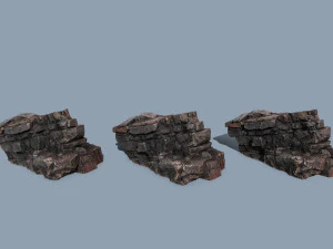 Lava rocks 3D Model