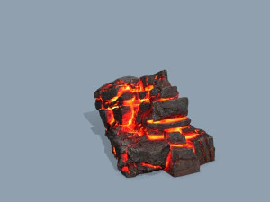 Lava rocks 3D Model