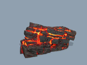 Lava rocks 3D Model
