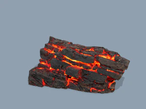 Lava rocks 3D Model