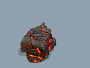 Lava rocks 3D Model