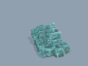 Ice rocks Model 3D
