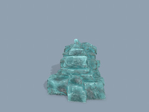 Ice rocks Model 3D