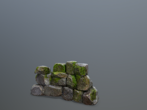 Wall set 3D Model
