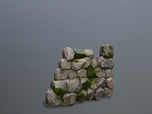Wall set 3D Model