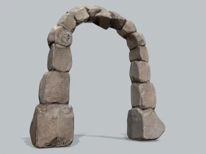 Ruina, ściana Model 3D