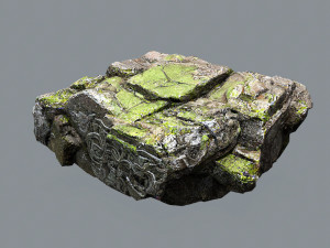 Maya Ruin rocks Modelo 3D