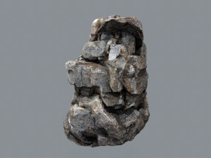 Cliff rocks 3D Model