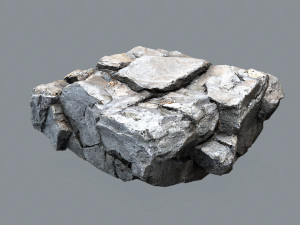 Cliff rocks 3D Model