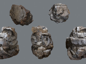 Cliff rocks Modèle 3D