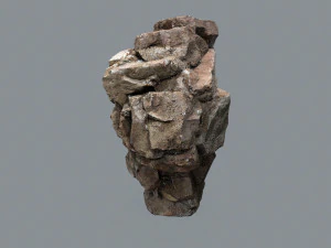 Cliff rocks 3D Model