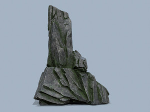 Cliff rocks 3D Model