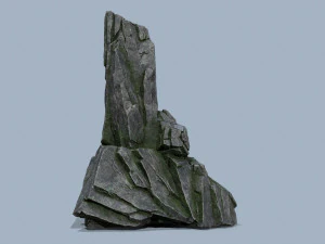 Cliff rocks 3D Model