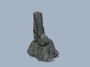 Cliff rocks 3D Model