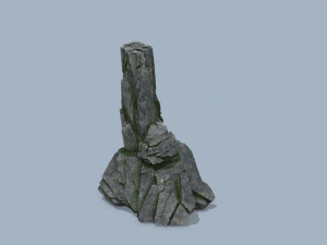 Cliff rocks 3D Model