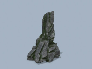 Cliff rocks 3D Model