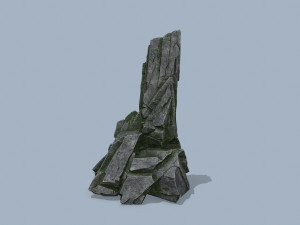 Cliff rocks 3D Model