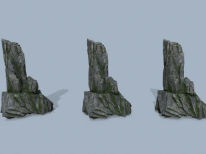 Cliff rocks 3D Model