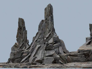 скалы 3D Модель