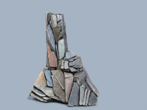 Cliff rocks 3D 模型
