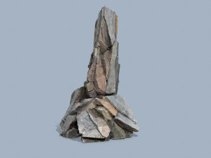 Cliff rocks 3D 模型
