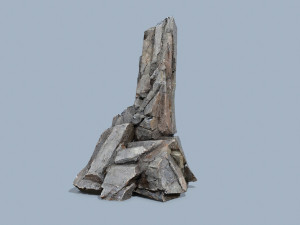 Cliff rocks 3D 模型