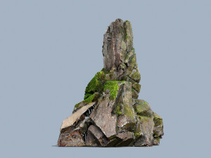 Cliff rocks Model 3D
