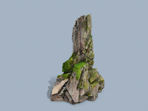 Cliff rocks Model 3D