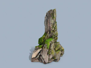 Cliff rocks 3D Model