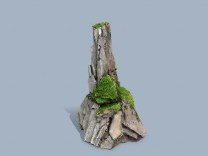 Cliff rocks Model 3D