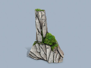 Cliff rocks Model 3D