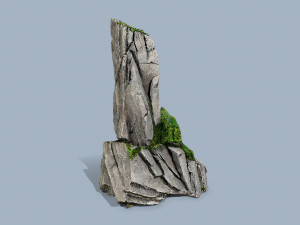 Cliff rocks Model 3D