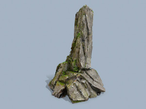 Cliff rocks Model 3D