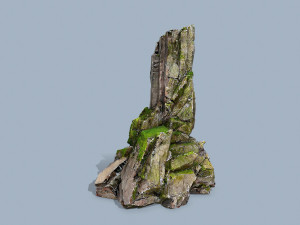 Cliff rocks Model 3D