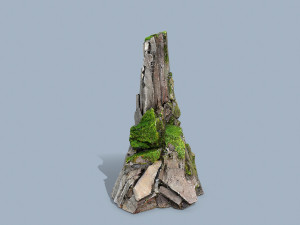 Cliff rocks Model 3D
