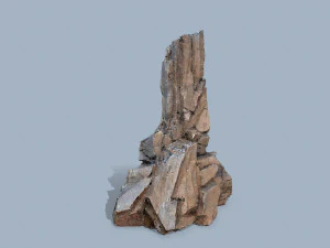 Cliff rocks 3D Model