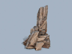 Cliff rocks 3D Модель