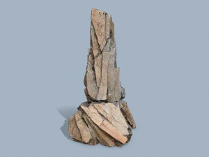 Cliff rocks 3D Model