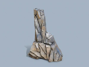 Cliff rocks 3D Model