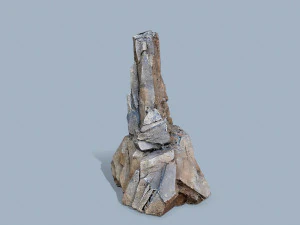 Cliff rocks 3D Model