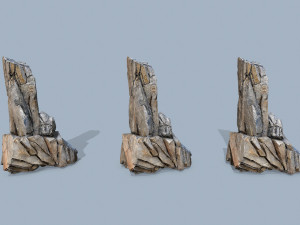 Cliff rocks 3D Модель