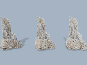 Cliff rocks 3D Model