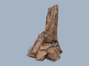 Desert rocks 3D Model