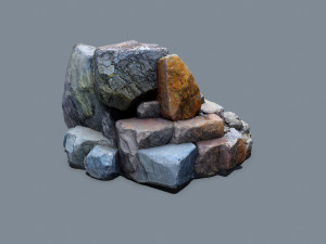 Rocks 3D मॉडल