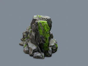 Forest rocks 3D Model
