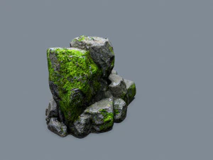 Forest rocks 3D Model