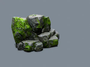 Forest rocks 3D Model