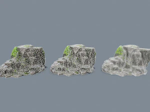 Forest rocks 3D Model